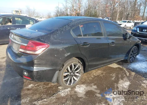 2015 Honda Civic Ex-L из США, поврежденный, VIN 2HGFB2F90FH550326